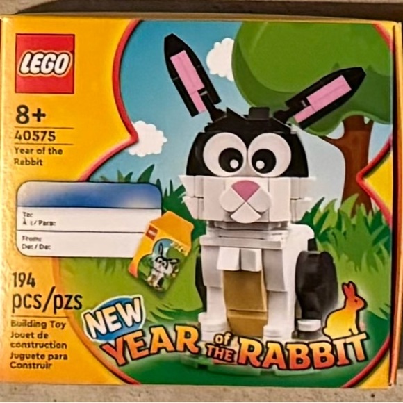 NWT Lego New Year of the Rabbit ages 8+ - Picture 3 of 3